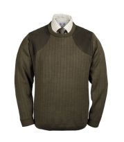 Quiltknit Double Layer Sweater Crew Neck