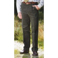 Hoggs of Fife Moleskin Trousers - Olive