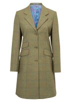 Alan Paine Combrook Mid Length Coat Juniper