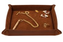 The Richmond Leather Coin Tray