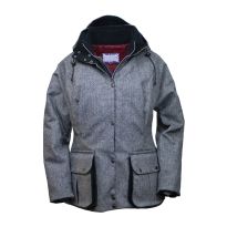 Amber Jacket Black/White