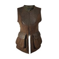 Bella Gilet Brown/Brown