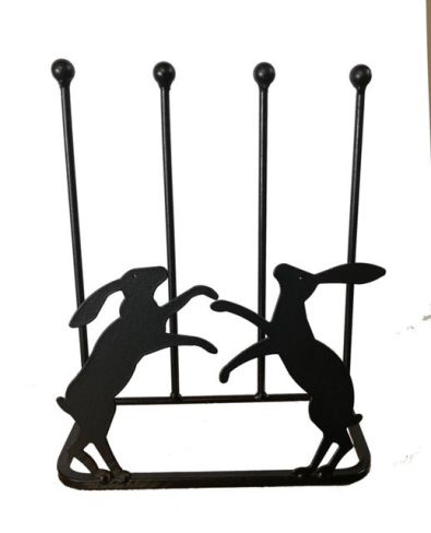2 PAIR BOOT RACK - BOXING HARES