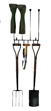 WALL FIXING BOOT RACK