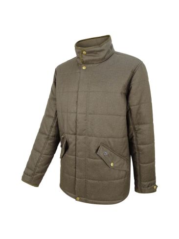 Elgin Men's Quilted Herringbone Jacket