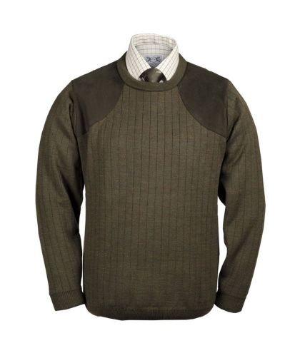 Quiltknit Double Layer Sweater Crew Neck