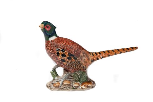 Feisty Pheasant - Ceramic Figurine