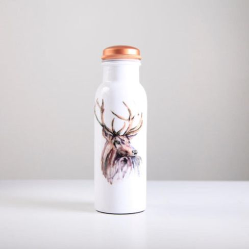 Stag Copper Water Bottle 750ml