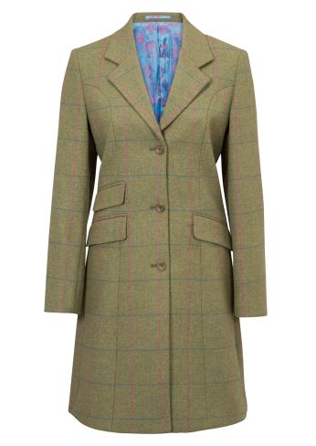 Alan Paine Combrook Mid Length Coat Juniper
