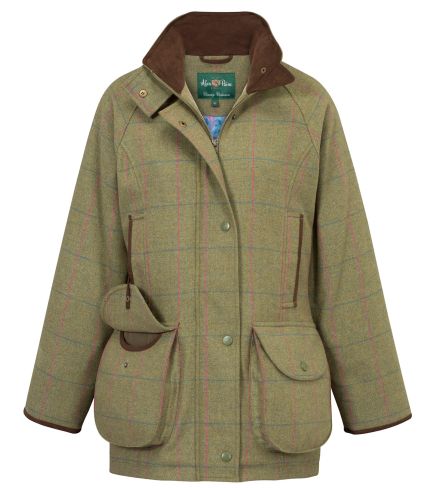 Alan Paine Ladies Combrook Shooting Coat Juniper