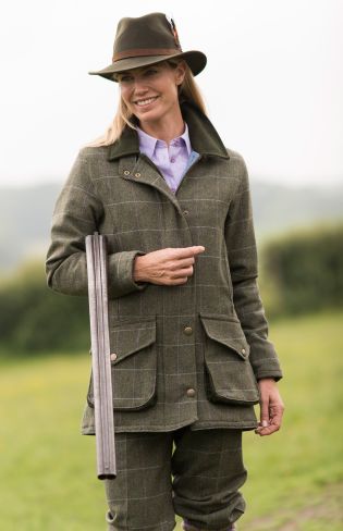 Albany Tweed Ladies Shooting Coat