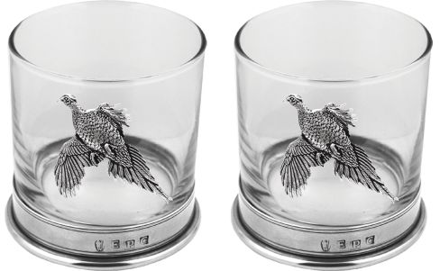 Pheasant Tumbler Glass Set