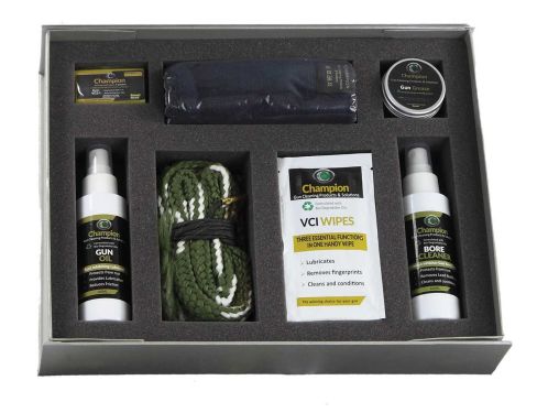 Champion Shotgun/Rifle Cleaning Kit with Boresnake