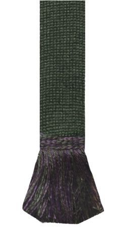 Lomond Wool Garters - Spruce Thistle