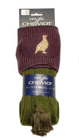Game on Shooting Socks - Thistle