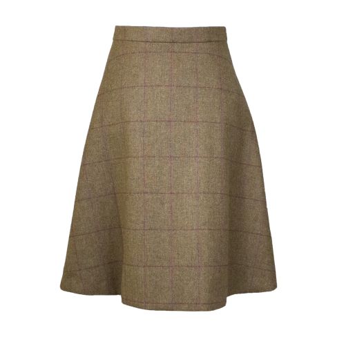 Amalia Skirt Brown/Red