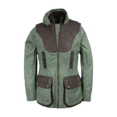 Olivia Jacket Green/Brown