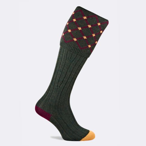 Regent Old Sage Shooting Socks and Garters