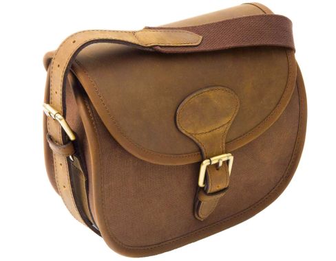The Heritage Canvas & Leather Cartridge Bag
