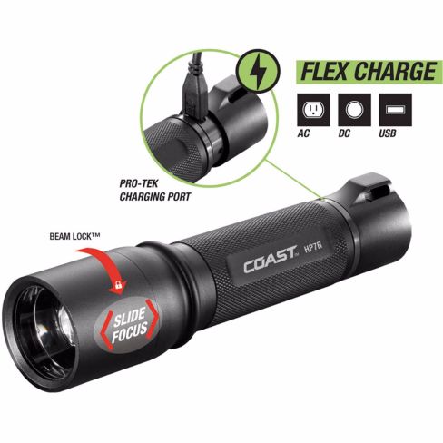 Hi-Spec Rechargeable Torch