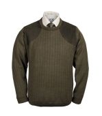 Quiltknit Double Layer Sweater Crew Neck