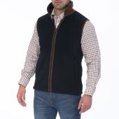 Alan Paine Aylsham Gents Fleece Gilet - Navy