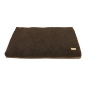 Waterproof Cage Mat-Brown Sherpa Fleece