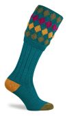 Charlton Shooting Socks - Turquoise