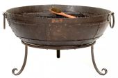 Kadai Fire Bowl with Low Stand