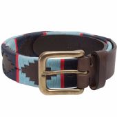 Men's Polo Belt - Blue/Navy
