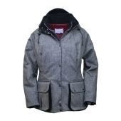 Amber Jacket Black/White