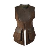 Bella Gilet Brown/Brown