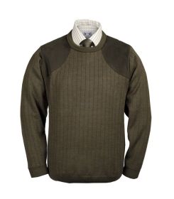 Quiltknit Double Layer Sweater Crew Neck