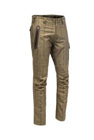 Baleno Holmes Khaki Tweed  Check Waterproof Trousers