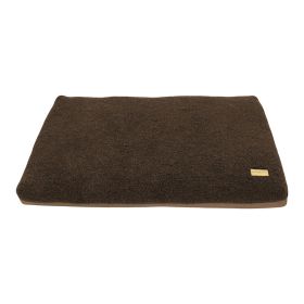 Waterproof Cage Mat-Brown Sherpa Fleece