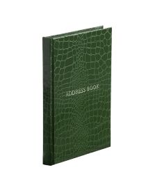 Address Book - Portrait - Green