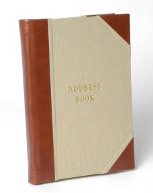 Tuscan Full Bound Leather Address Book