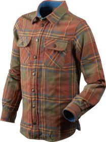 Seeland Kids Nolan Shirt - Rust Check