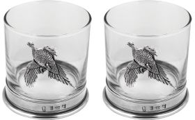 Pheasant Tumbler Glass Set