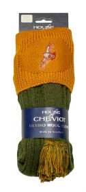 Game on Shooting Socks - Ochre