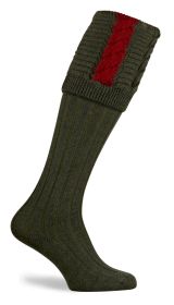 Governor Shooting Socks Hunter/Red