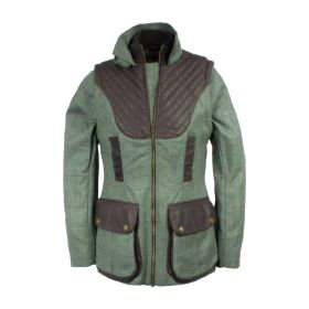 Olivia Jacket Green/Brown