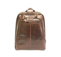 Leather Rucksack Brown
